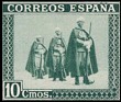 Spain - 1938 - Ejercito - 10 CTS - Verde - España, Ejercito y Marina - Edifil 850I - En Honor del Ejercito y la Marina - 0